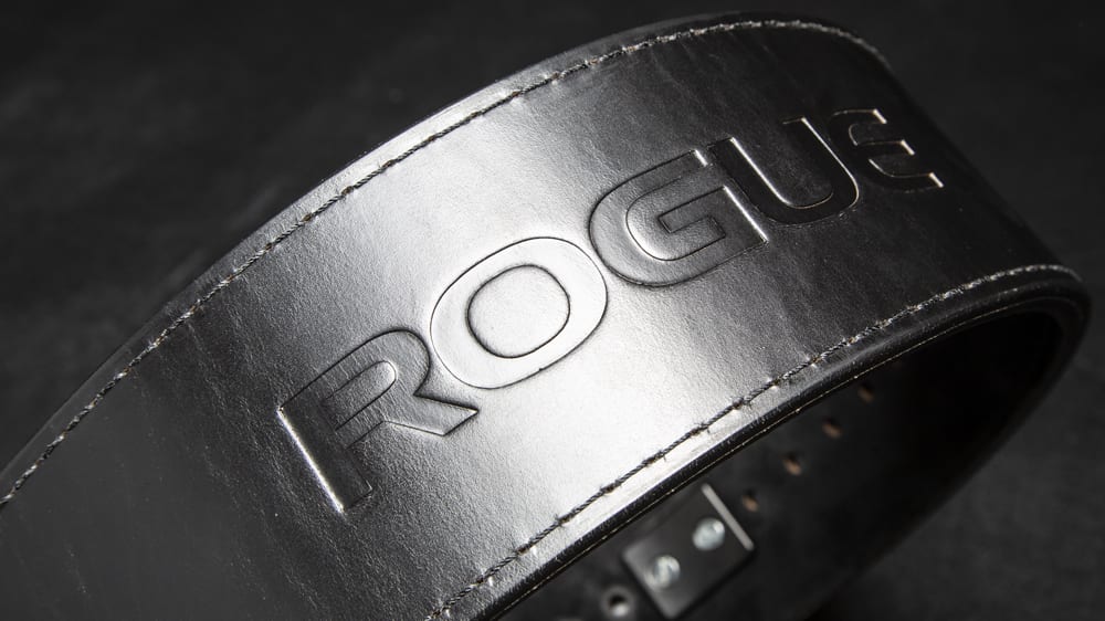 ROGUE BLACK LEVER BELT 13MM - 4" Sサイズ Rogue Black Leather 13mm - 4